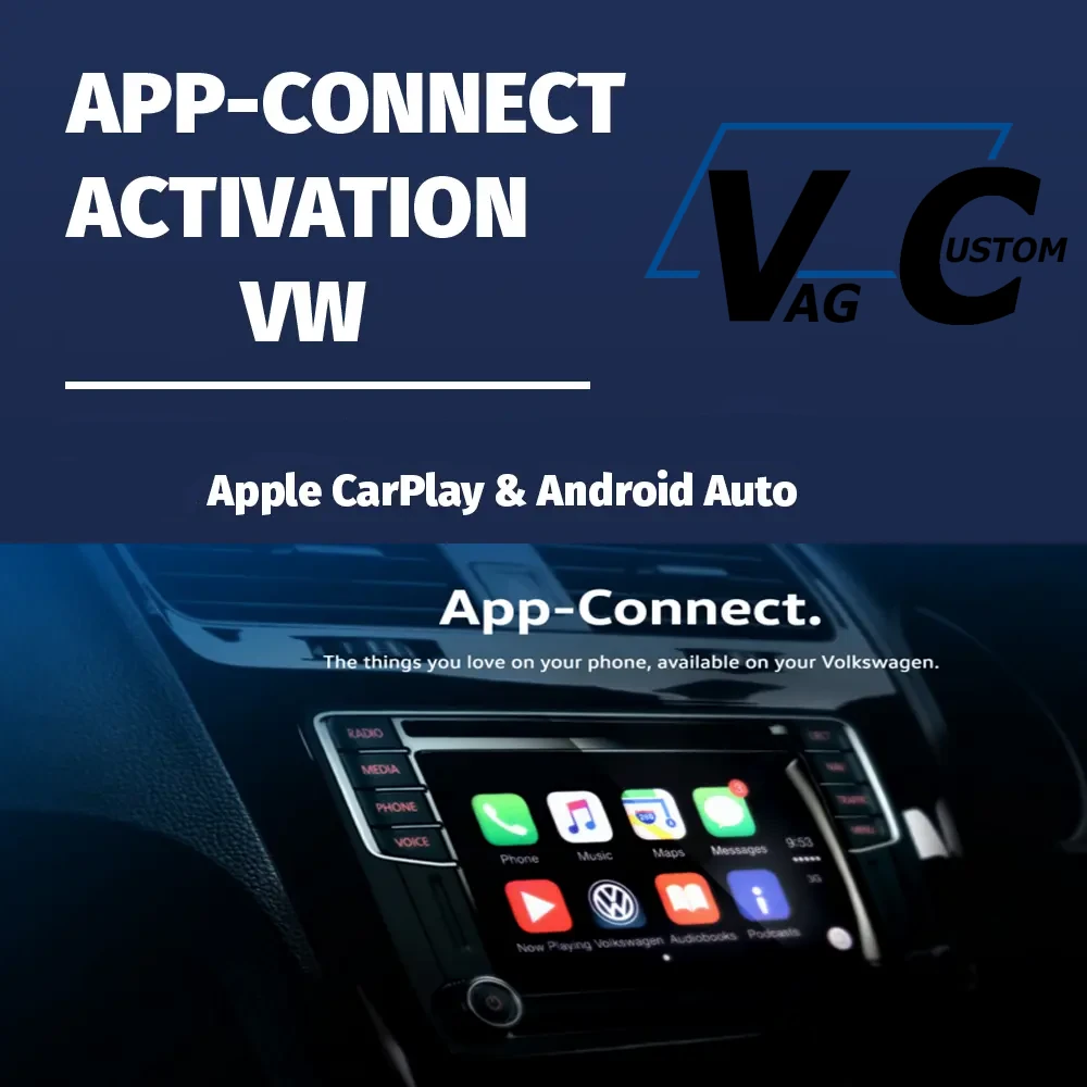 Activation App Connect Carplay - VAG Coding