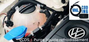 VCDS : Purge du circuit de refroidissement